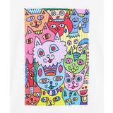【イラスト募集】色いろなネコいっぱい柄Tシャツ | ScoLar | 詳細画像2