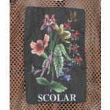 熱帯花柄アップリケ付き ライン入りメッシュパーカー | ScoLar | 詳細画像17