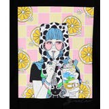 スカラーレモンガール柄 接触冷感Tシャツ | ScoLar | 詳細画像8 