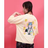 イエロー | スカラーレモンガール柄 接触冷感Tシャツ | ScoLar