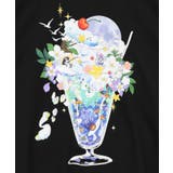 スカラー特製お月見パフェ柄 接触冷感Tシャツ | ScoLar | 詳細画像7 