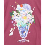 スカラー特製お月見パフェ柄 接触冷感Tシャツ | ScoLar | 詳細画像8 