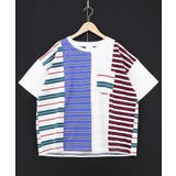ボーダー切替 スカラーちゃんバックプリントTシャツ | ScoLar | 詳細画像8