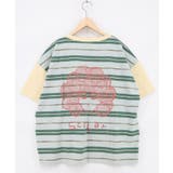 ボーダー切替 スカラーちゃんバックプリントTシャツ | ScoLar | 詳細画像11