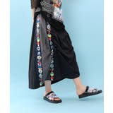 ブラック | ポップロゴテープ入り 撥水加工スカート | ScoLar