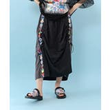 ポップロゴテープ入り 撥水加工スカート | ScoLar | 詳細画像1