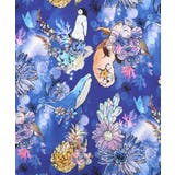 お花いっぱい水族館柄 キャミワンピース | ScoLar | 詳細画像7