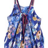 お花いっぱい水族館柄 キャミワンピース | ScoLar | 詳細画像11