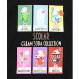 スカラークリームソーダコレクション柄Tシャツ | ScoLar | 詳細画像13