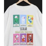 スカラークリームソーダコレクション柄Tシャツ | ScoLar | 詳細画像16