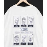 スカラークリームソーダコレクション柄Tシャツ | ScoLar | 詳細画像19