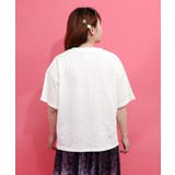 お花いっぱい水族館柄Tシャツ | ScoLar | 詳細画像3