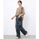 お花いっぱい水族館柄Tシャツ | ScoLar | 詳細画像5