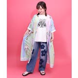 ロゴ&ネコ 刺繍Tシャツ | ScoLar | 詳細画像5