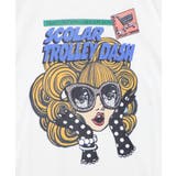 びっくりガール柄 四コマ風Tシャツ | ScoLar | 詳細画像12 