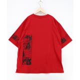 びっくりガール柄 四コマ風Tシャツ | ScoLar | 詳細画像15 