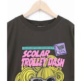 びっくりガール柄 四コマ風Tシャツ | ScoLar | 詳細画像19 