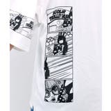 びっくりガール柄 四コマ風Tシャツ | ScoLar | 詳細画像9 