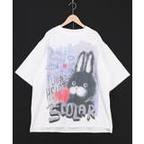 もこもこラビル柄Tシャツ | ScoLar | 詳細画像8