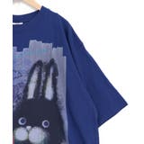 もこもこラビル柄Tシャツ | ScoLar | 詳細画像13