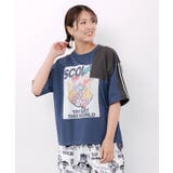 ネイビー | 世界を味わう配色Tシャツ | ScoLar