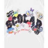 フリル袖付き ポップロゴTシャツ | ScoLar | 詳細画像9