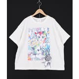 画家スカラーちゃん ネコ柄Tシャツ | ScoLar | 詳細画像7