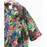 スカラー ポスターコラージュ柄or花ネコ柄シャツ | ScoLar | 詳細画像17