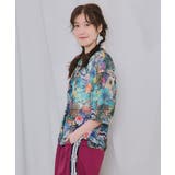 スカラー ポスターコラージュ柄or花ネコ柄シャツ | ScoLar | 詳細画像8