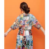 スカラー ポスターコラージュ柄or花ネコ柄シャツ | ScoLar | 詳細画像4