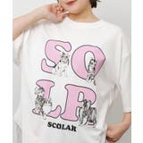 ドットスカラー わんにゃん柄Tシャツ | ScoLar | 詳細画像7