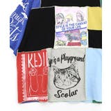 配色パッチワーク風切替Tシャツ | ScoLar | 詳細画像12 