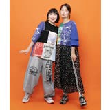 配色パッチワーク風切替Tシャツ | ScoLar | 詳細画像9 