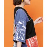 配色パッチワーク風切替Tシャツ | ScoLar | 詳細画像7 