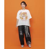 スカラーちゃんベーカリー柄Tシャツ | ScoLar | 詳細画像1