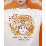 スカラーちゃんベーカリー柄Tシャツ | ScoLar | 詳細画像5