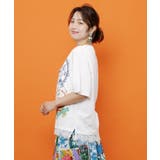 いろんなフード柄 裾レースTシャツ | ScoLar | 詳細画像4