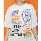 いろんなフード柄 裾レースTシャツ | ScoLar | 詳細画像6