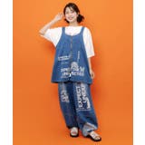 ロゴ半ラバープリント デニムorヒッコリーパンツ | ScoLar | 詳細画像10