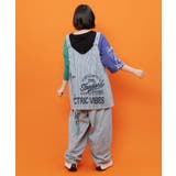 ロゴ半ラバープリント デニムorヒッコリーパンツ | ScoLar | 詳細画像4