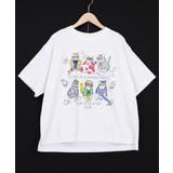 おしゃれネコ柄 接触冷感Tシャツ | ScoLar | 詳細画像8