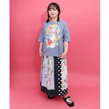 花ネコ柄 ローズジャガードプルオーバー | ScoLar | 詳細画像1