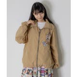 ベージュ | なめこ×ScoLar クラシックダイナー パッカブルブルゾン | ScoLar