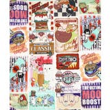 なめこ×ScoLar クラシックダイナー 総柄スカート | ScoLar | 詳細画像16