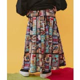なめこ×ScoLar クラシックダイナー 総柄スカート | ScoLar | 詳細画像3