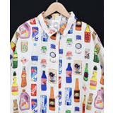 ボトルパラダイス 総柄ワッシャーシャツ | ScoLar | 詳細画像10