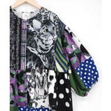 POPコラージュ総柄シャツワンピース | ScoLar | 詳細画像13