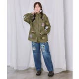 ワッペン付き 袖取り外し2WAYジャケット | ScoLar | 詳細画像1 