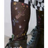 3柄展開 総柄ソフトチュールレギンス | ScoLar | 詳細画像3
