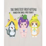 フルーツにゃんず柄 Tシャツ | ScoLar | 詳細画像7